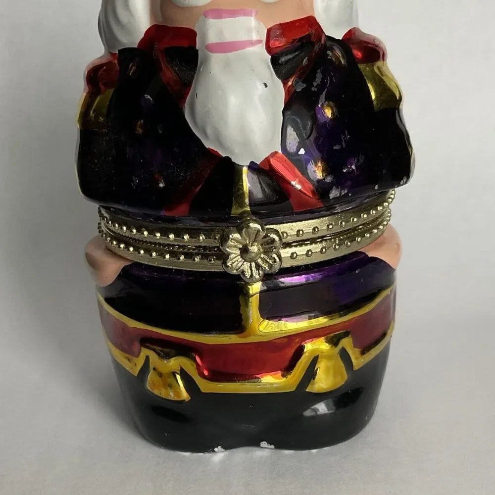 VTG Mr.Christmas Nutcracker Toy Soldier‎ Music Box Plays Dance Sugar Plum Fairy